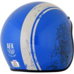 Casco Jet AFX Raceway azul - Imagen 2