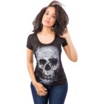 Camiseta chica SKULL Coup - Imagen 2