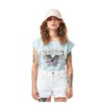 Camiseta Von Duth Born to Ride Mujer - Imagen 2