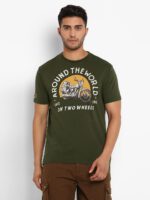 Camiseta Royal Enfield AROUND THE WORLD Verde