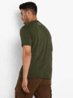 Camiseta Royal Enfield AROUND THE WORLD Verde - Imagen 2