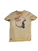 Camiseta Royal Enfield Ride Safe Beige