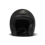 Casco Retro Solid Black - Imagen 2