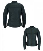 Chaqueta moto clásica mujer - Imagen 2