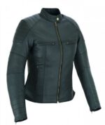 Chaqueta moto clásica mujer