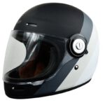 Casco Integral Retro Vega Primitive Gris